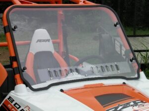 Polaris RZR Front and Rear Windshields