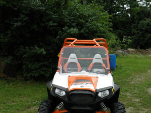 Polaris RZR Front and Rear Windshields