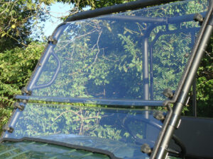 Kawasaki Mule PRO-FXT/DXT Front and Rear Windshields