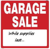 Garage Sale Items